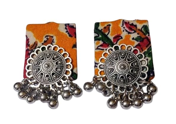 Premium Handmade Jewelry Gift Set for Women and Girls, Handmade, Affordable (Yellow And Red)