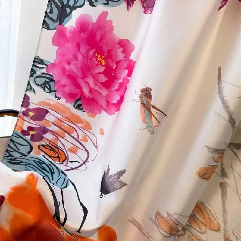 SWANKY Silk Stoles For Women Stylish Latest, Scarf for ladies & Girls, Head Neck Scarves, duppatta for girls (Orange & Pink Flower)