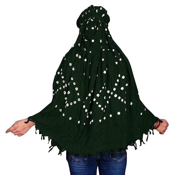 Hetzon Sales Fashionable Scarf for Women | Soft, Breathable, and Multi-Use – Ideal for All Seasons, Stylish Accessory for Women (Green)