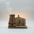 QUEENS CANVAS Wooden Arunachaleshwar Temple Tiruvannamalai 3D Model Replica, Handcrafted Decorative Showpiece
