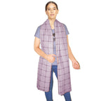 JMP Women's 100% Pure Wool Heavy Embroidery Shawl, Warm and Soft texture, Luxury Shawls, Stoles, Wraps (Grey)
