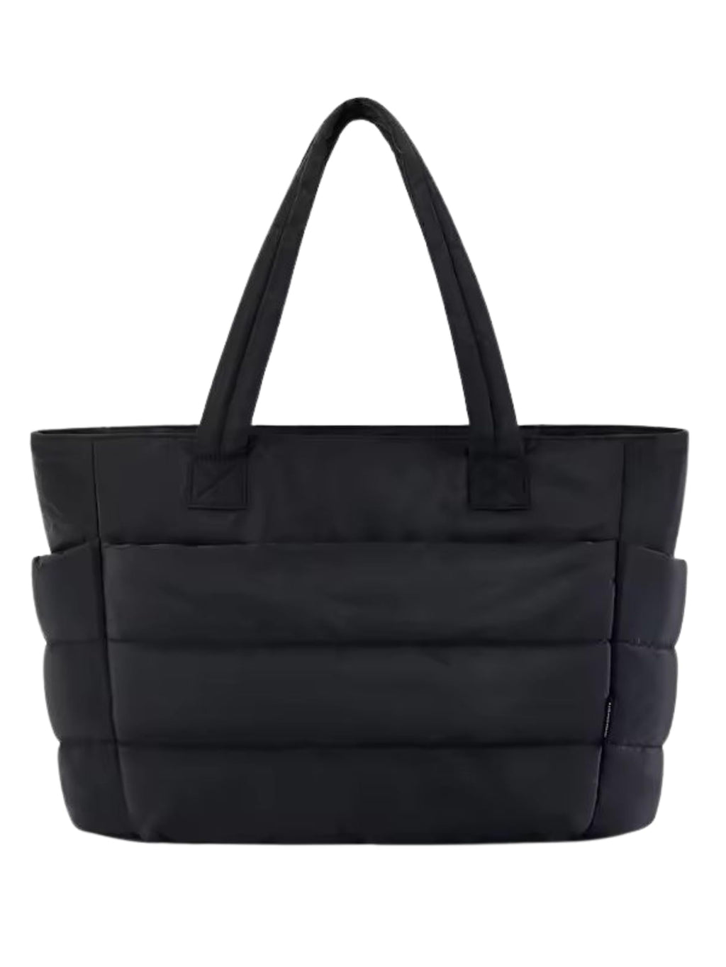 ITALISH Quilted Tote Bag for Travel and Work Lightweight Polyester Puffer Bag for Woman with Multiple Pockets