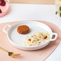 White Oven Plate Large