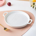 White Oven Plate Large