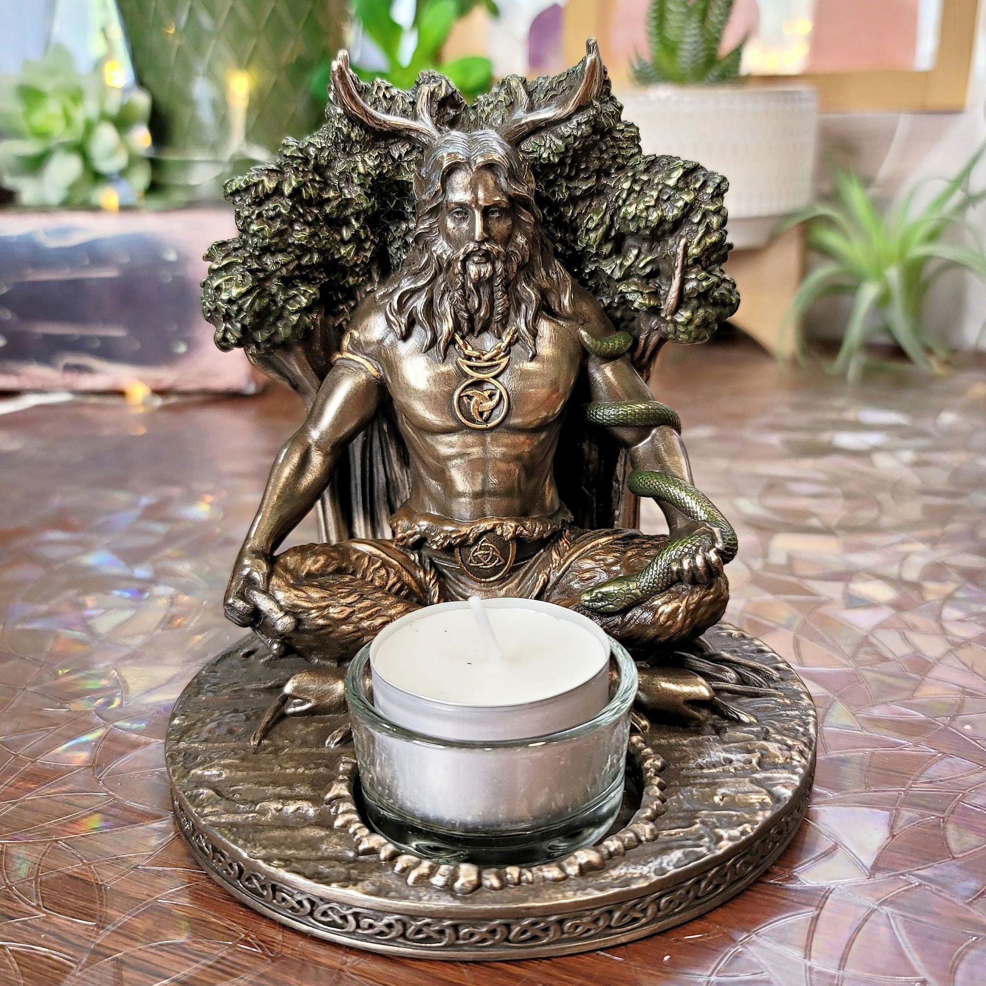 Celtic Mythological Figures Father's Day Resin Statues kafalo