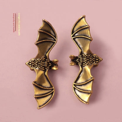 Creative Bat Figurine Brass Craftwork
