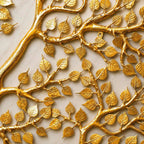 Brass Cow & Calf With Kalpvriksha Tree Wall Hanging (80 Inch) Vedansh Craft