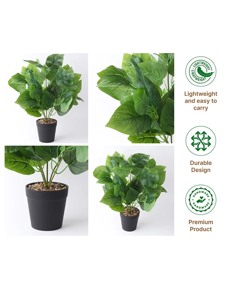 Artificial Plant with Pot Indoor Decorative Green Plant