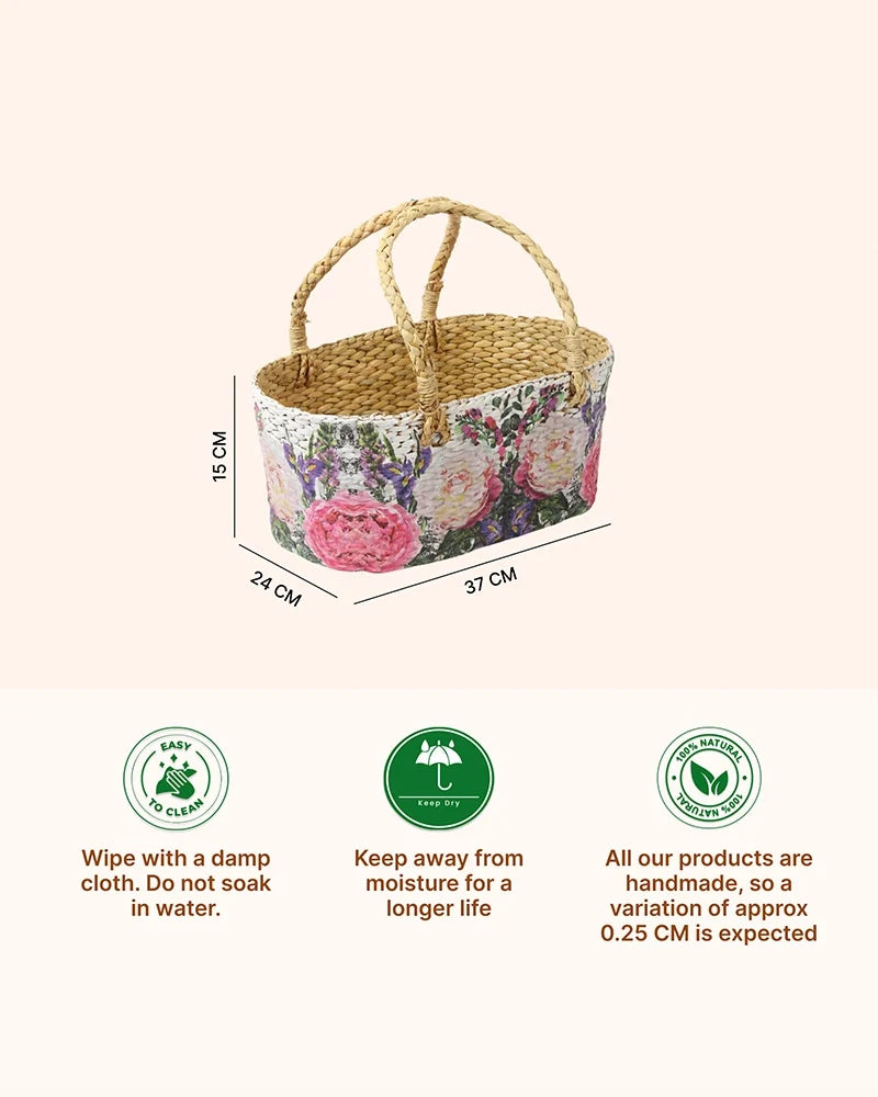 Handmade Gift Hamper Basket for Birthday, Anniversary, and Festive Gifts