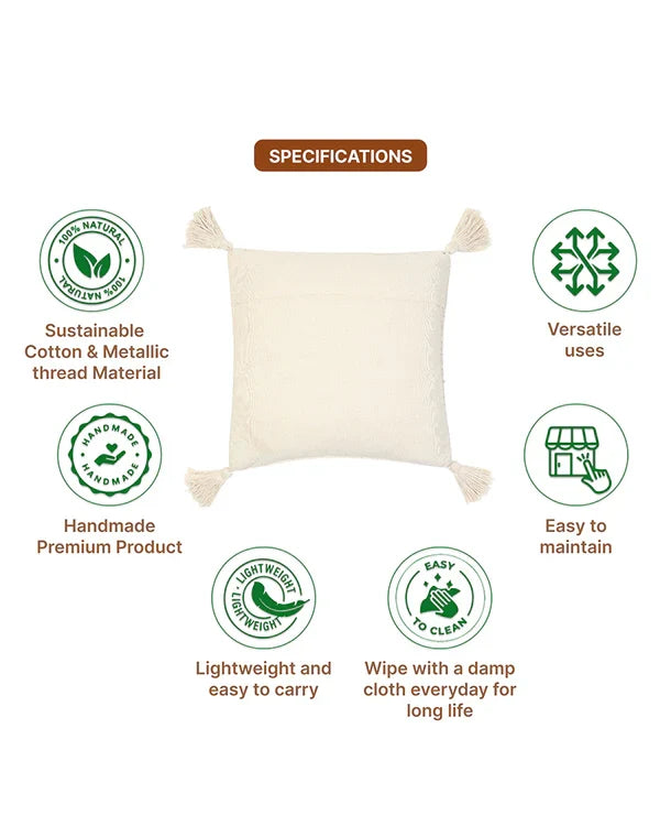 Premium Cushion Cover for Sofa and Living Room Home Decor