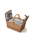 Multi-Purpose Wicker Picnic Basket for Food, Picnic, and Leisure Use