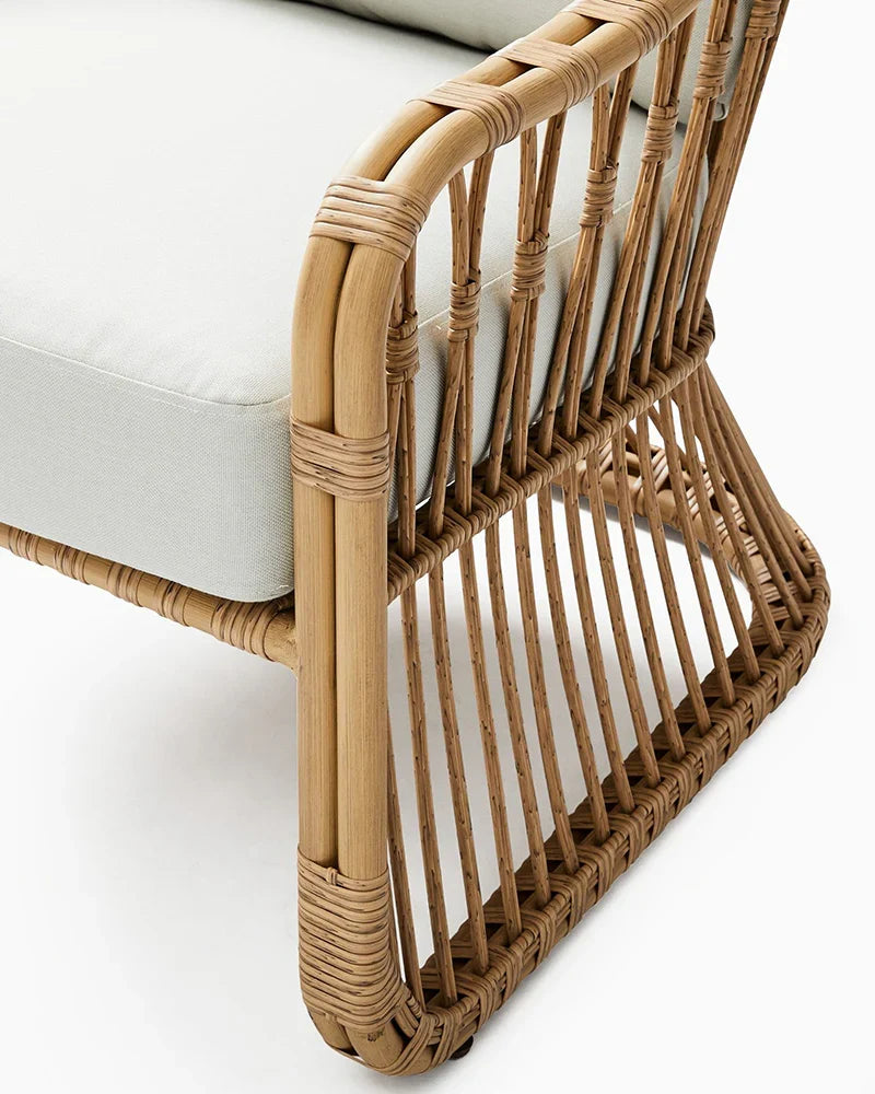 Bamboo Arm Chairs for Living Room and Home Decor