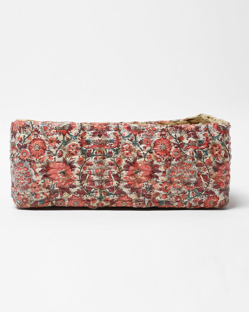 Handwoven Seagrass Organizer for Stylish Storage, Shelf Display, and Tabletop Use
