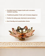 Brass Diya for Pooja Aarti and Diwali Decoration
