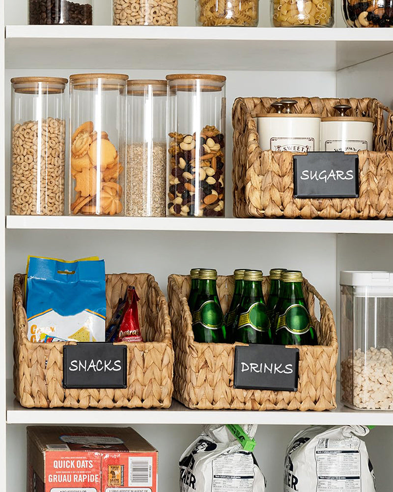 Multi-Purpose Water Hyacinth Basket for Kitchen, Clothes, and Home Organization