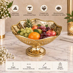 Brass Decorative Fruit Jali Bowl (4.5 inch) Vedansh Craft