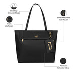 Lavie Luxe Women's Zumi Large Tote Bag | Tote Bag for Work | Ladies purse | Stylish Shoulder Bag | Gift for Women
