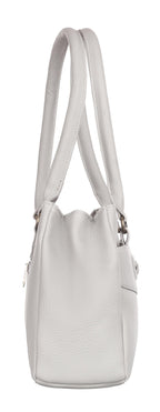 Fostelo Women's Maria Satchel Tote Handbag for Women | Ladies Purse | Stylish Shoulder Bag | Gift For Women | Grey