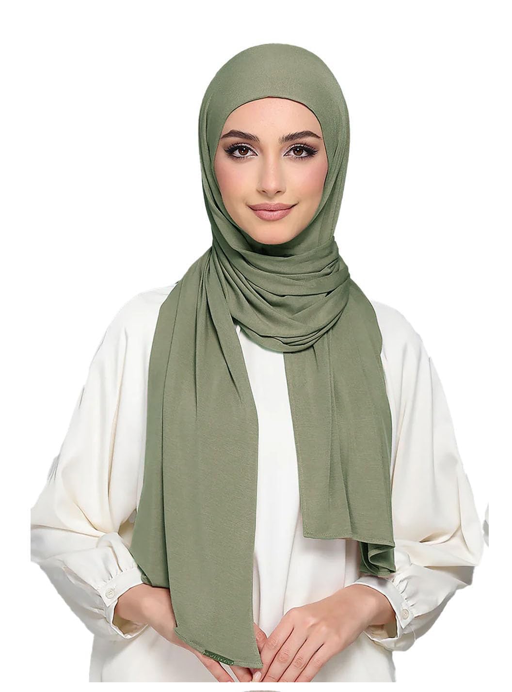ICW Women's UV Protection Light Weight Jersey Cotton Summer Scarf Stoles Shawl head scarves for girls Dn002 (COLOUR8)