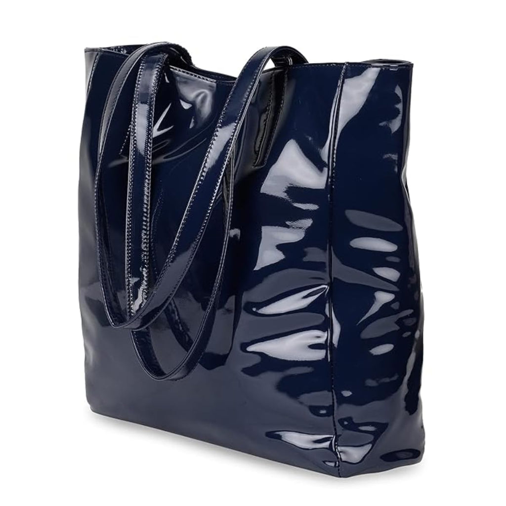 True 2 F Chic Oversized Handbag – Stylish & Spacious Handbag for Women & Girls | Office & College Use(Midnight Blue)