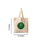 Conscious Community Tote Bag – Reusable Cotton Shopping & Grocery Bag with Sustainable, Washable, Multipurpose Bag Pack Of-4