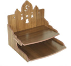 kriyanta Wooden Ganeshji Art Big Temple Son Dev Ghar Mandir for Pooja Home Solid Wood Temple Engineered Wood Home Temple. (Big Tempal Son 365)