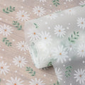 ElastPro (45 cm X 5 m) Printed Shelf Liners for Kitchen Shelves, Drawer Mat, Shelf Liner, Fridge Mats, Kitchen Cabinet Drawer Mat Liner Sheets (Orange Flower and Green Leaf Printed) Kafalo