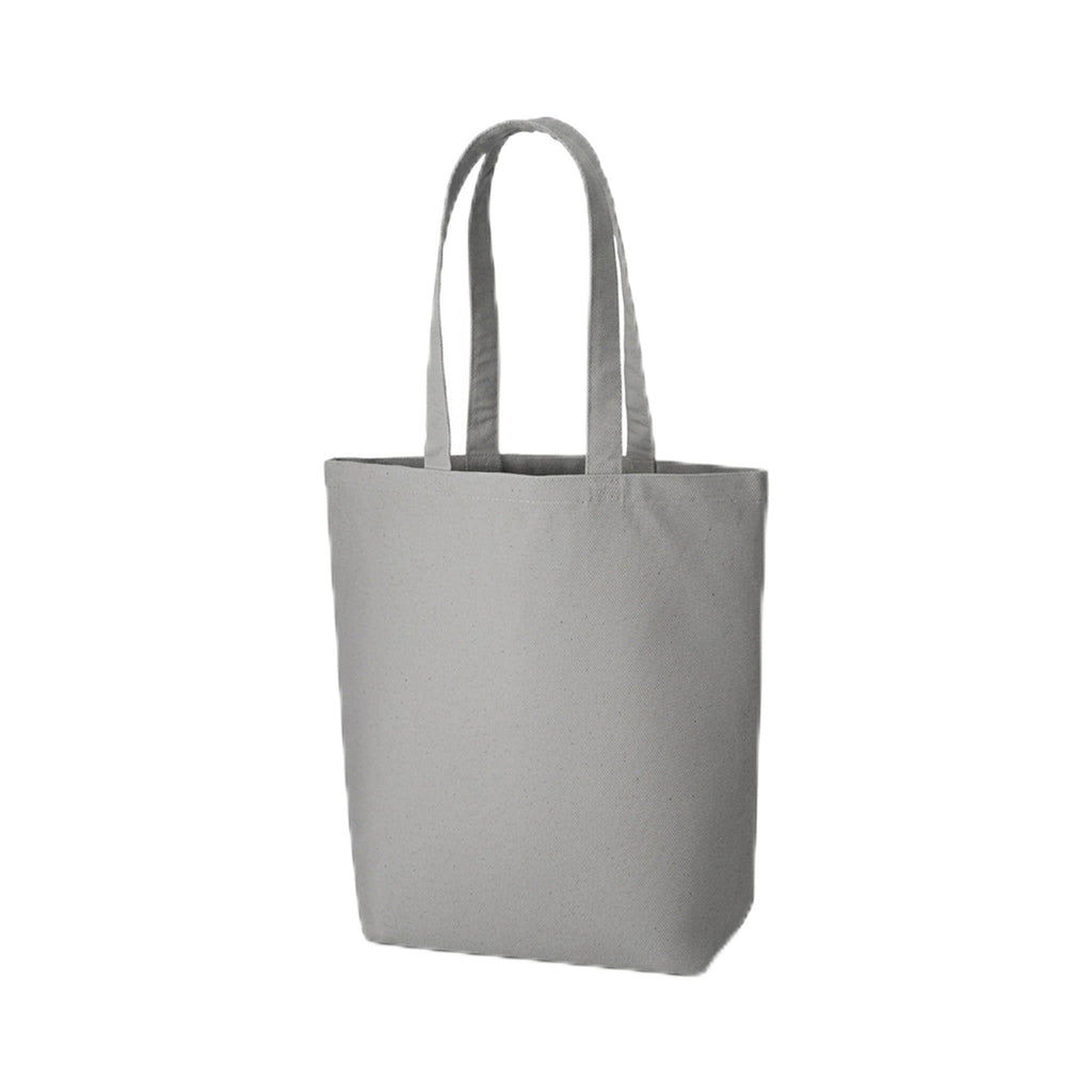 Canvas Cotton Tote Bag for Women & Men | 36x37x11 cm Reusable Shopping Grocery Bags | Eco Friendly Shoulder Carry Handbags for Office Travel College Daily Use (Gray)