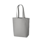 Canvas Cotton Tote Bag for Women & Men | 36x37x11 cm Reusable Shopping Grocery Bags | Eco Friendly Shoulder Carry Handbags for Office Travel College Daily Use (Gray)