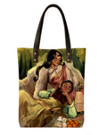 Kalankit Classic Tote Bag For Women | Canvas Printed Totes | Aesthetic Shoulder College Bag For Girls | Tote Bag | Vegan Leather | Everyday Bag Valentine Gift for Women | Mood of autumn