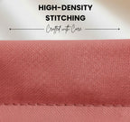 BSB Homes® Luxury Cotton Solid Flanged Pillow Covers | Ultrasoft Breathable Flap Closure | Pack of 2 Pillow Covers King Size (Red, 18 x 28 Inches)