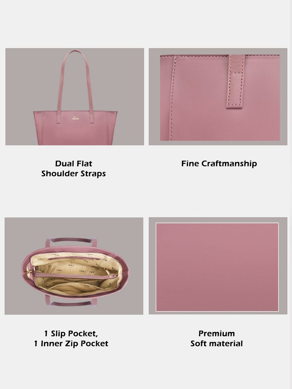 Lavie Women’s Betula Large Tote Bag | Ladies Purse Handbag