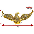 KridayKraft Aluminium Flying Eagle Showpiece Decorative Statue Antique Showpiece Memento Trophy Award, Vastu Power Strength