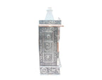 GoldGiftIdeas Pooja Mandir for Home Temple, Pooja Mandir Wall Hanging, Handcrafted Wooden Temple with Aluminium and Copper Plating, Temple for Home (12 x 6 x 23 Inch)