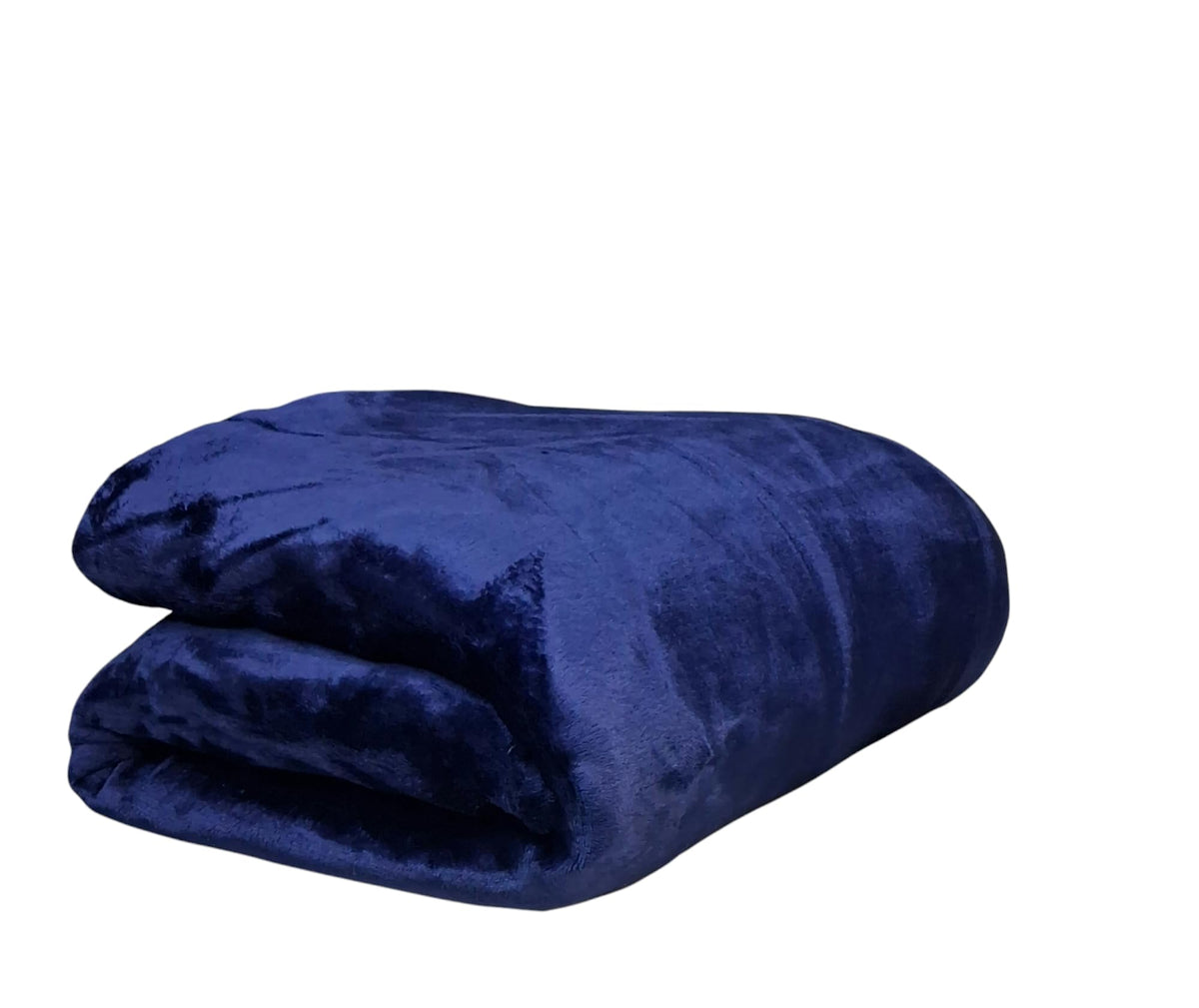 CHANDRAVATI Premium Plush Solid Summer Single Bed Dohar/Ac Blanket | 200 GSM Reversible Lightweight Cozy Soft for Single Bed, Sofa, Couch, Travel & Camping || (Blue, Double) Kafalo