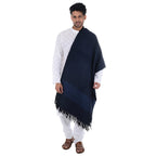 Tribes India Men's Shawl (Blue)
