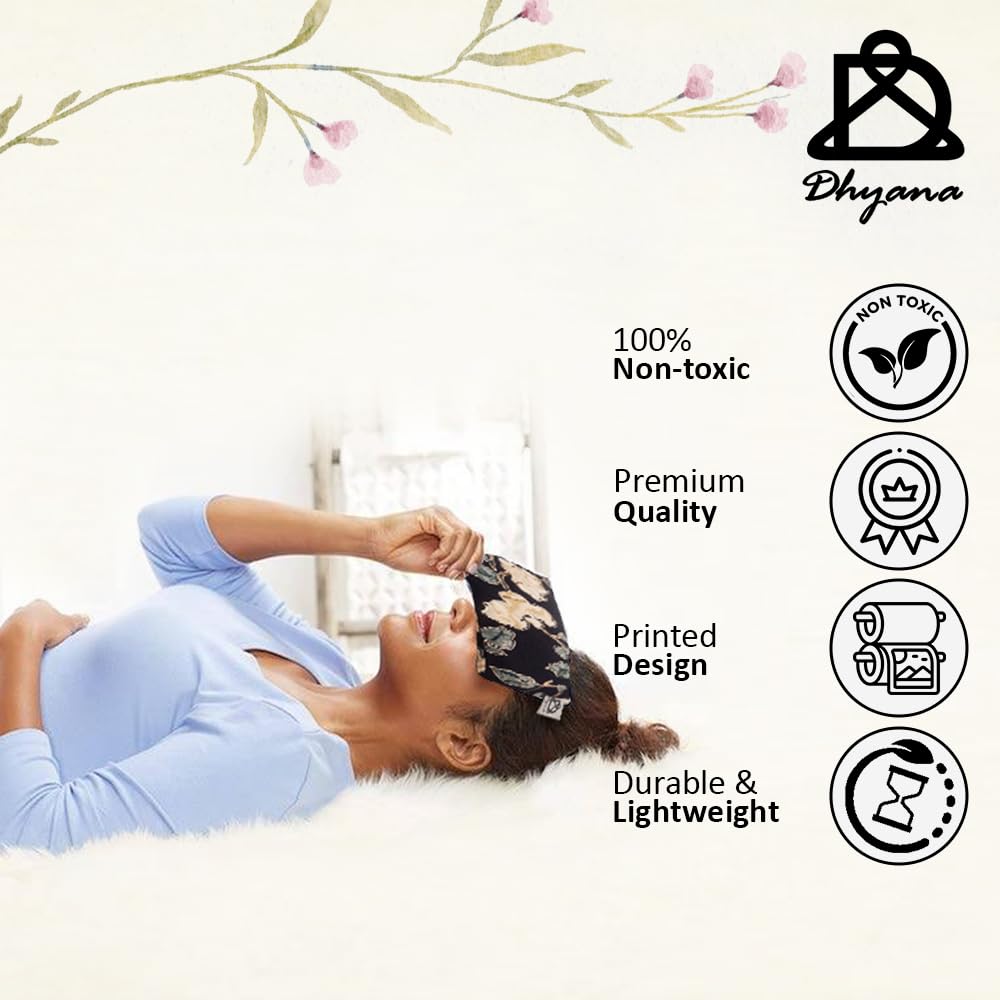 Trajectory Travel Neck Pillow with Sleeping Eye Mask Combo for Travelling and Sleeping in Airplane Flight, Cab, Car, Train, Bus for Men and Women Blue (As seen on Shark Tank)