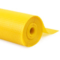 ElastPro Food Grade Washable Anti Slip Mat/Sheet for Fridge, Shelf Liner, Table, Kitchen Drawer mat (Round Dot Yellow, 5 Meter) Kafalo