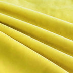 Khooti Decorative Velvet Cushion Cover Pack of 1-38 x 38 / 97 x 97 cm - Lemon Yellow - Soft Pillow Covers Cushion Case for Sofa Bedroom Livingroom Chair Car, Cushion Cover