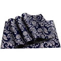 Furnishya Dining Table Mats 4 Pieces - Elegant & Machine Washable Table Mats Set of 4 - Decorative Accessories for Daily Use Dining Kafalo
