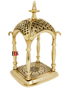 B.B.S BRASS BRAND STATUES Temple Brass Pooja Mandir, Brass Mandir Pooja Temple, Religious Office Showpieces, Home Living Decoration