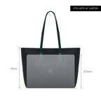 Miraggio Lenora 14 Inch Laptop Tote Bag For Women Office Use | Office Tote Bag With Padded Laptop Sleeve And Zipper Closure | Stylish Totes