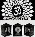 ATTRACTIVE CRAFT STORE MDF Temple for CAR Dashboard and Home Decor (Black)