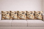 Velvet Cushion Cover 24x24 inch Soft Throw Pillow Cover Sofa Couch Decorative Square Cushion case Luxury Home Decor Zip Washable Set of Pack