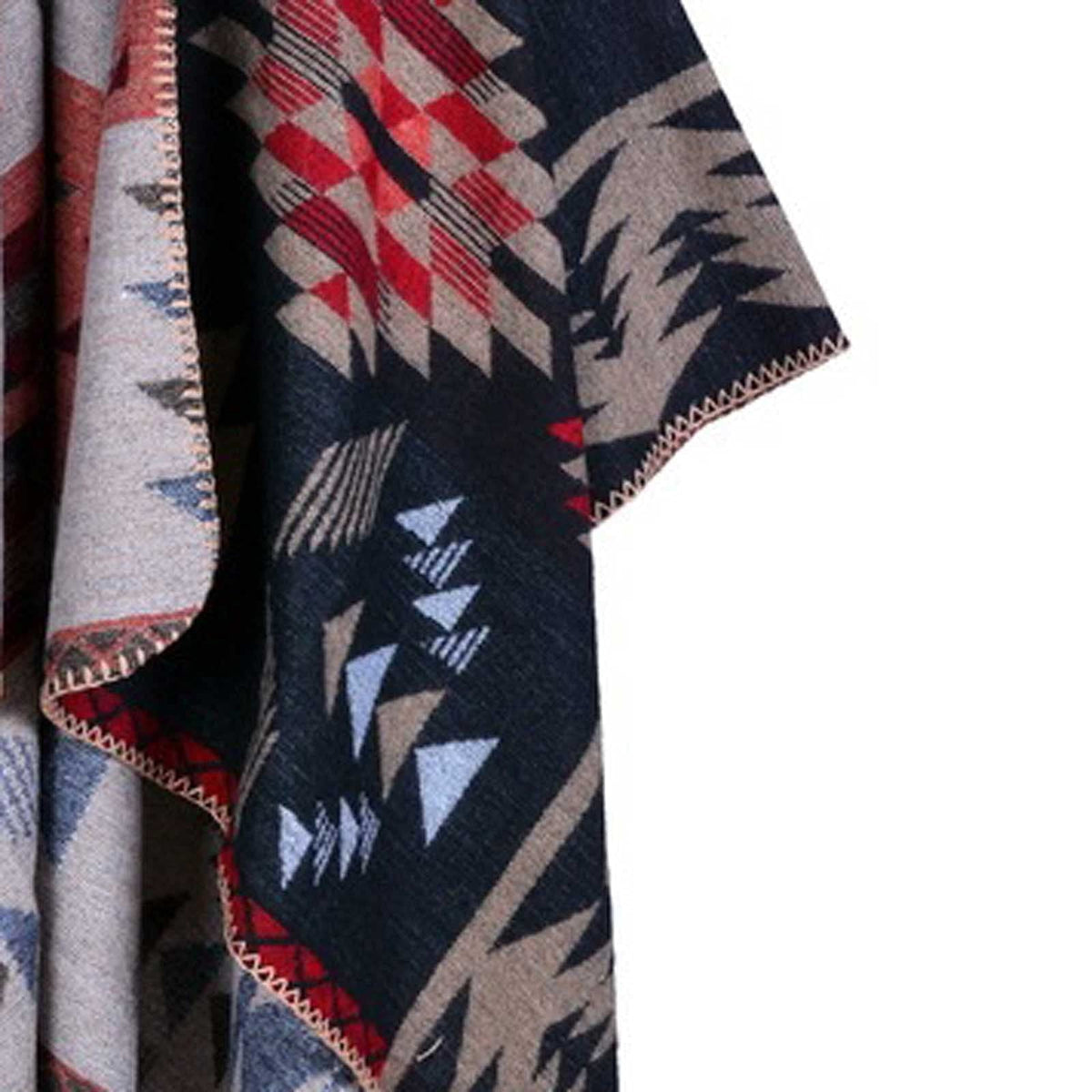 Ubervia® Scarfs For Women, Fashion Winter Warm Plaid Ponchos And Capes For Women Oversized Shawls Wraps Cashmere Pashmina Female