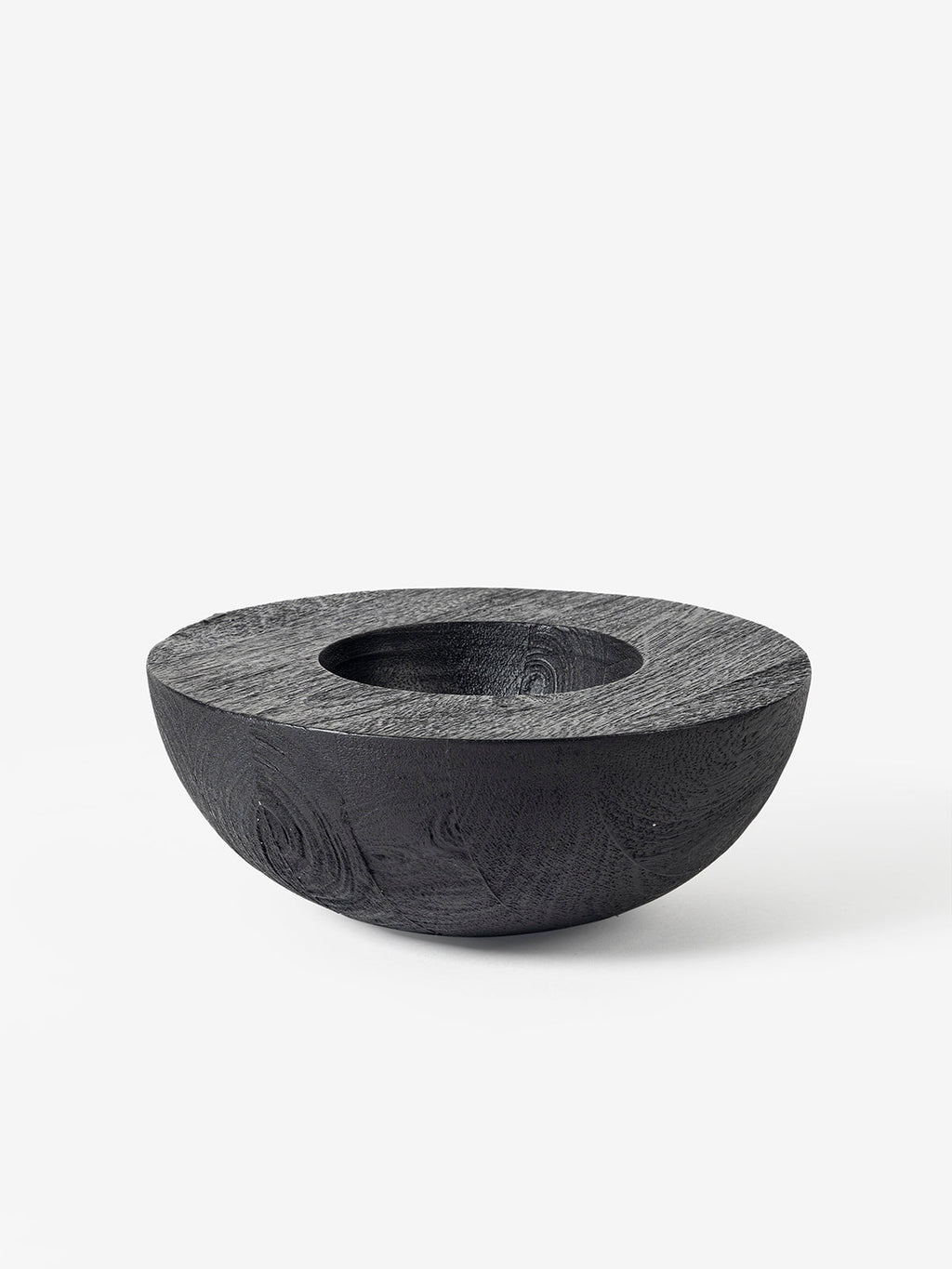 Lorena Carved Wood Bowl Contrast Living