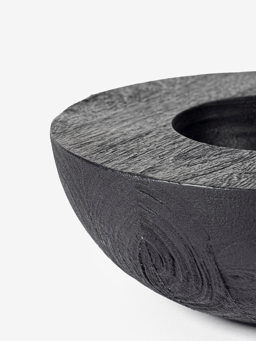 Lorena Carved Wood Bowl Contrast Living