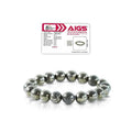 Natural Pyrite Bracelet for Men & Women, Certified Pyrite Crystal Bead Bracelet 8mm-10 mm, Money Magnet, Wealth & Abundance Stone, Protection, Success, Chakra Healing Energy By Acharya Lavbhushan Ji
