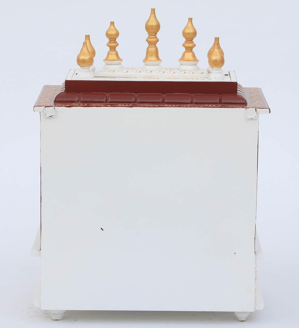 Kamdhenu Art and Craft Wooden Temple/Home Temple/Pooja Mandir/Pooja Mandap/Temple for Home (Cpjali60 Cm)