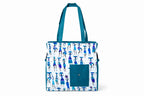 Vaishnavi Solapur Creations Warli Printed Cotton Tote Bag for Women | Ethnic Handmade Shoulder Handbag | Reusable Eco-Friendly Shopping & Daily Use Bag (peacock feather color)